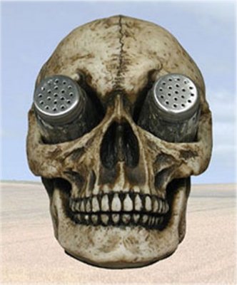 FSD20732 Deadly Devourings Skeleton Salt & Pepper Shaker Set